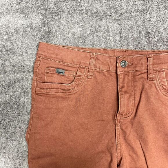 Kuhl Kontour Women's Size 12 Regular Hiking Skinny Pants Stretch Red Rust 6373 - Picture 4 of 8